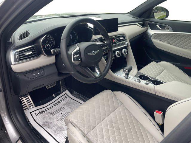 used 2022 Genesis G70 car, priced at $39,000