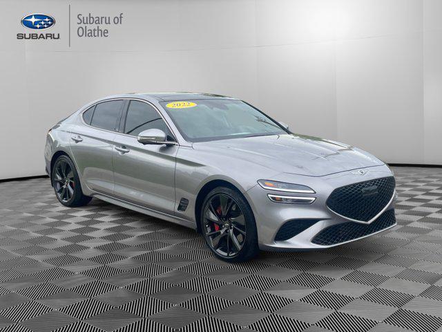 used 2022 Genesis G70 car, priced at $39,000