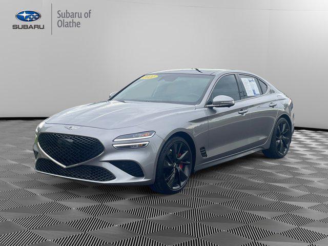 used 2022 Genesis G70 car, priced at $39,000