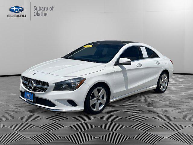 used 2018 Mercedes-Benz CLA 250 car, priced at $14,180