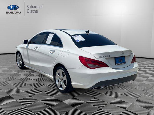 used 2018 Mercedes-Benz CLA 250 car, priced at $14,180