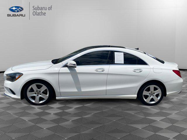 used 2018 Mercedes-Benz CLA 250 car, priced at $14,180