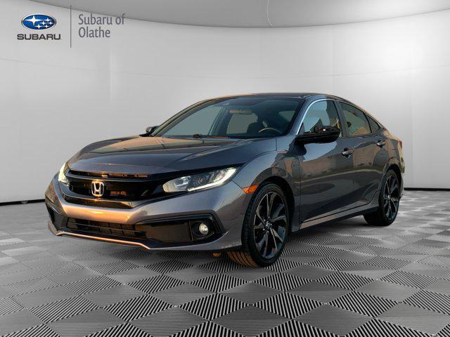 used 2020 Honda Civic car, priced at $20,000