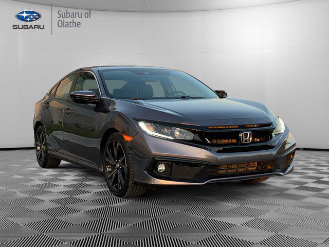 used 2020 Honda Civic car, priced at $20,000