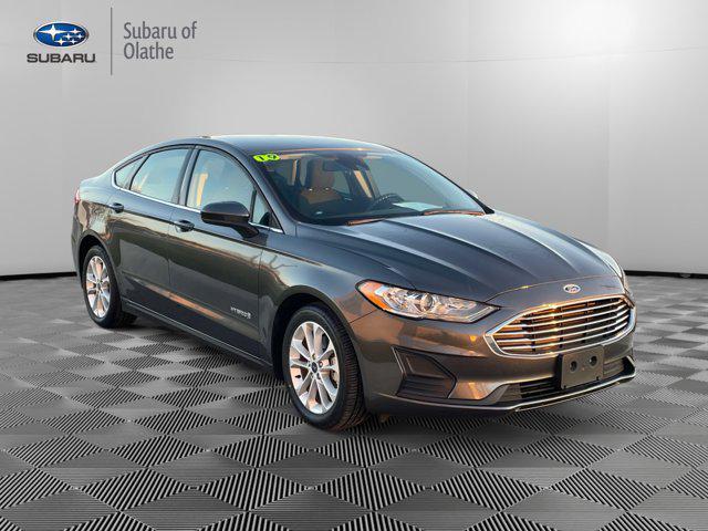 used 2019 Ford Fusion Hybrid car, priced at $17,500