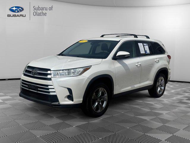 used 2019 Toyota Highlander car, priced at $25,500