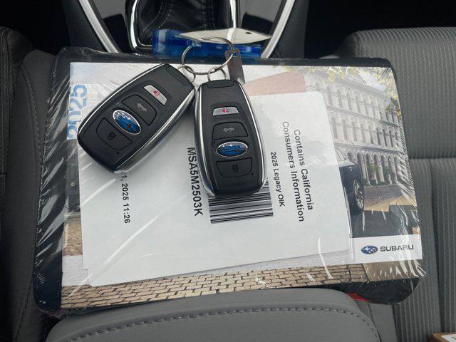 new 2025 Subaru Legacy car, priced at $30,696