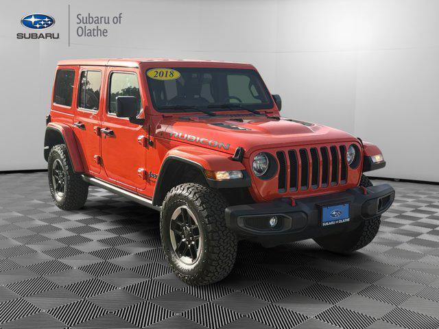 used 2018 Jeep Wrangler Unlimited car, priced at $35,500