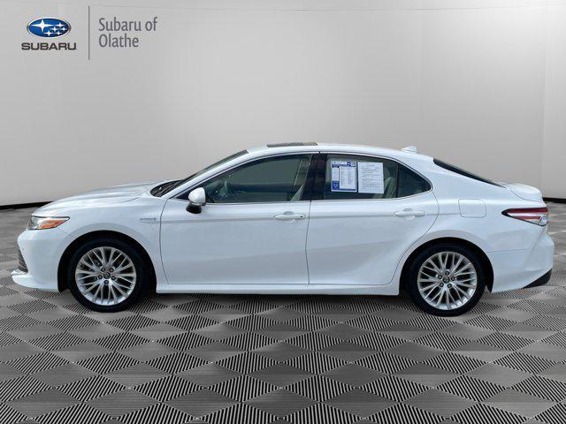 used 2018 Toyota Camry Hybrid car, priced at $21,622
