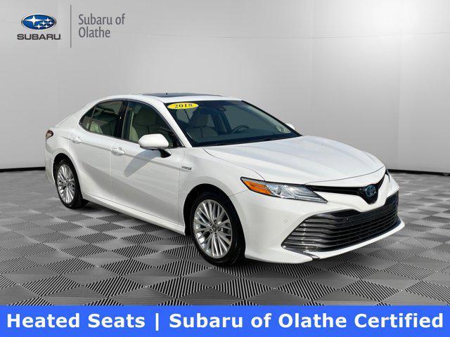 used 2018 Toyota Camry Hybrid car, priced at $21,622