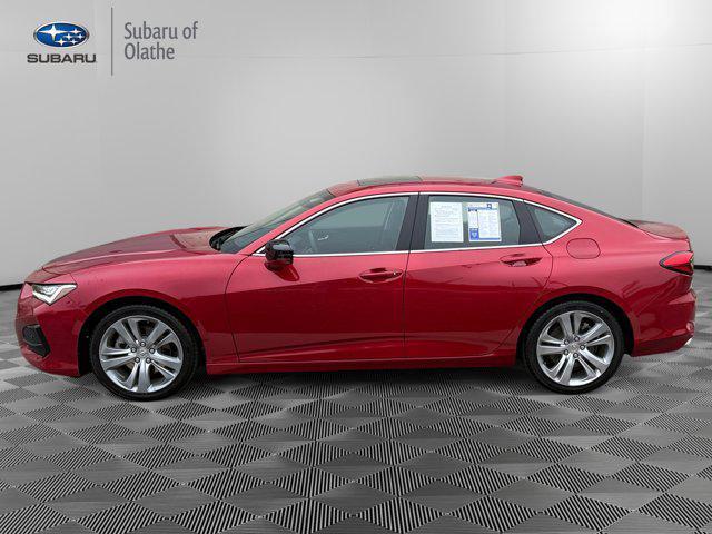 used 2021 Acura TLX car, priced at $31,000
