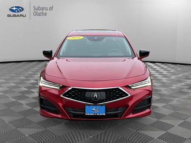 used 2021 Acura TLX car, priced at $31,000