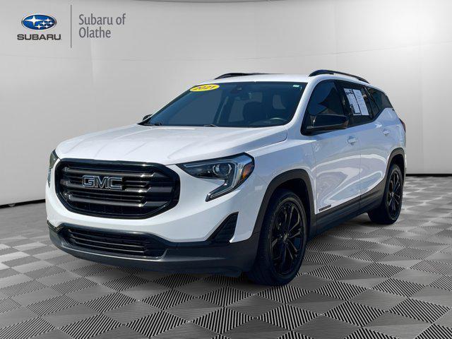 used 2021 GMC Terrain car, priced at $18,898