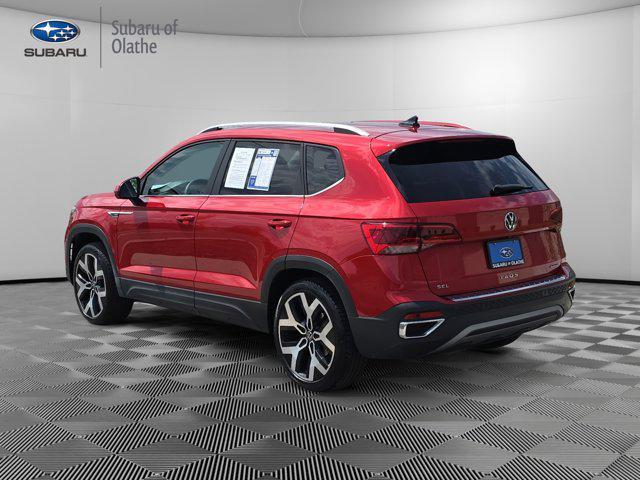 used 2022 Volkswagen Taos car, priced at $24,000
