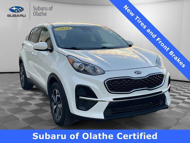 used 2021 Kia Sportage car, priced at $17,500