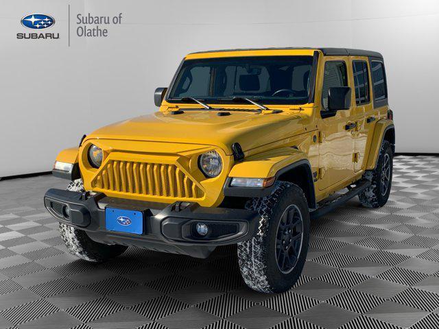 used 2021 Jeep Wrangler Unlimited car, priced at $30,700