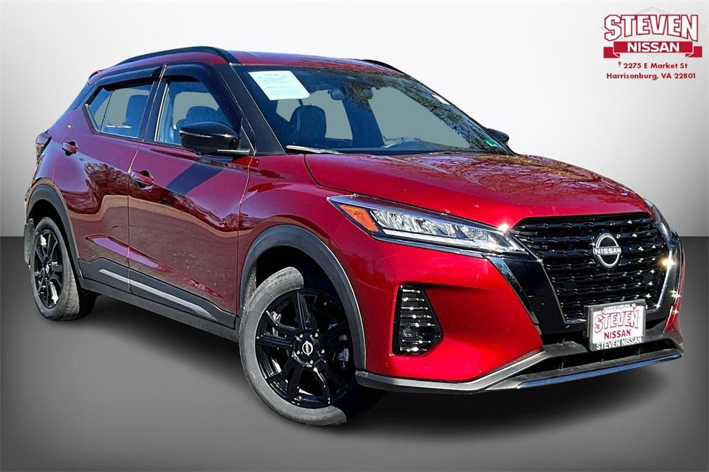 used 2024 Nissan Kicks car, priced at $18,199