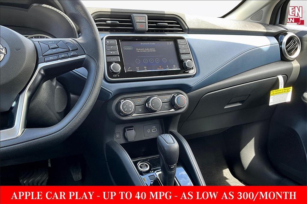 new 2025 Nissan Versa car, priced at $21,324