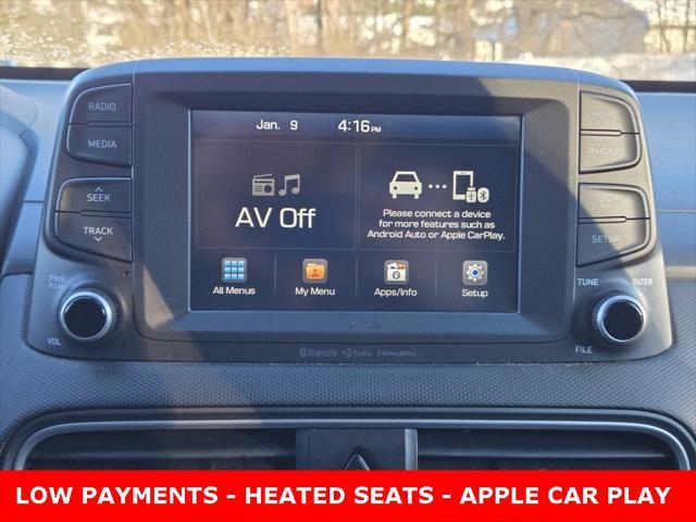 used 2019 Hyundai Kona car, priced at $13,636