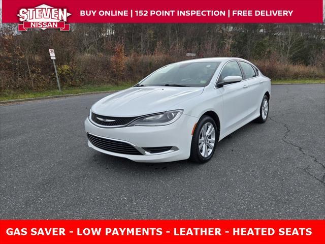 used 2017 Chrysler 200 car, priced at $12,291