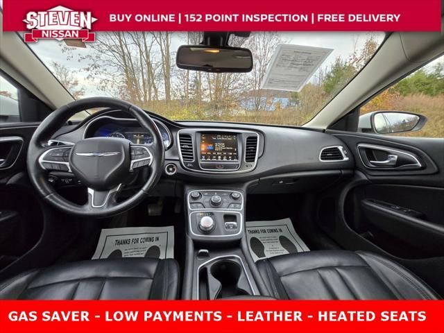 used 2017 Chrysler 200 car, priced at $12,291