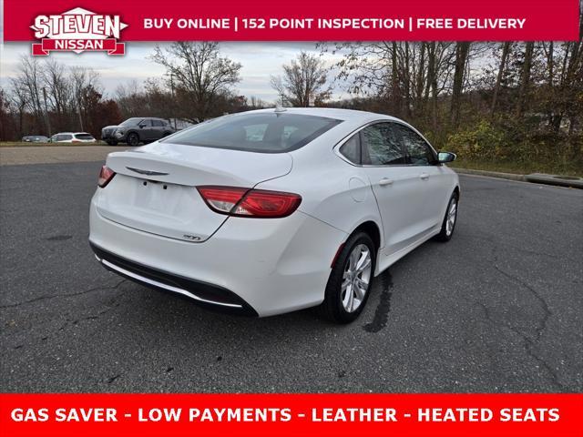 used 2017 Chrysler 200 car, priced at $12,291