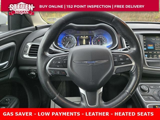 used 2017 Chrysler 200 car, priced at $12,291