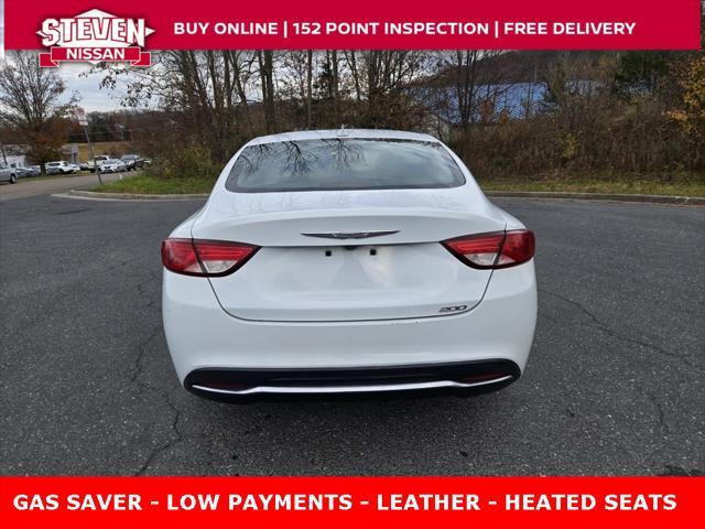 used 2017 Chrysler 200 car, priced at $12,291