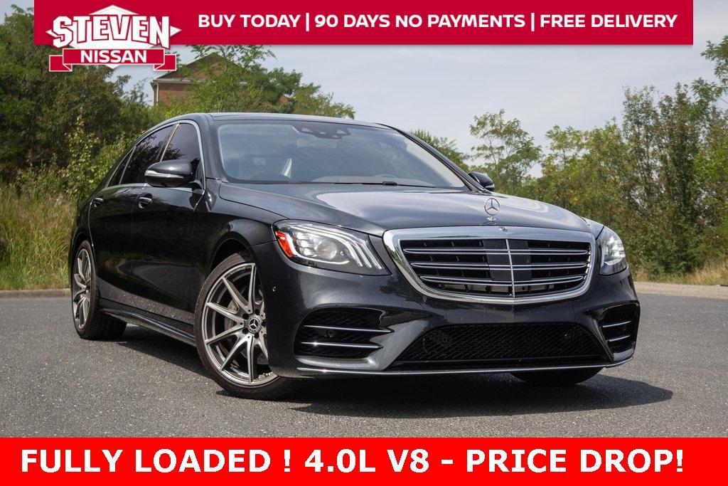 used 2018 Mercedes-Benz S-Class car, priced at $42,522