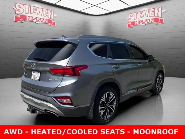 used 2020 Hyundai Santa Fe car, priced at $19,759
