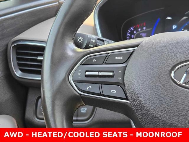 used 2020 Hyundai Santa Fe car, priced at $19,759