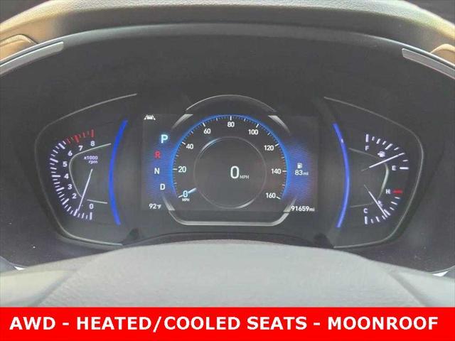 used 2020 Hyundai Santa Fe car, priced at $19,759