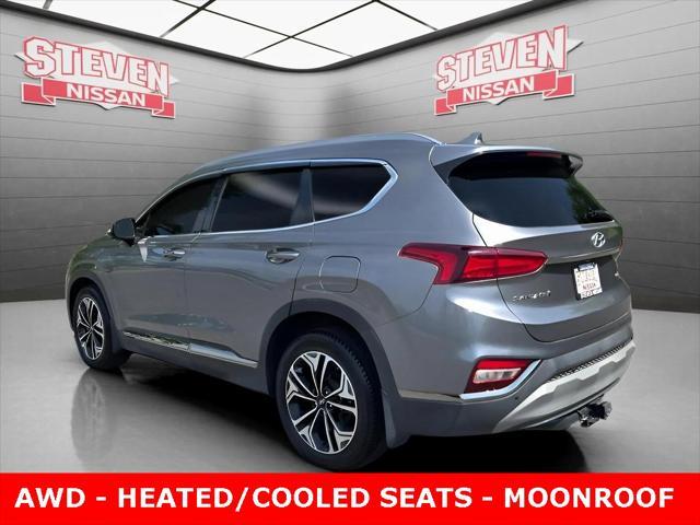 used 2020 Hyundai Santa Fe car, priced at $19,759