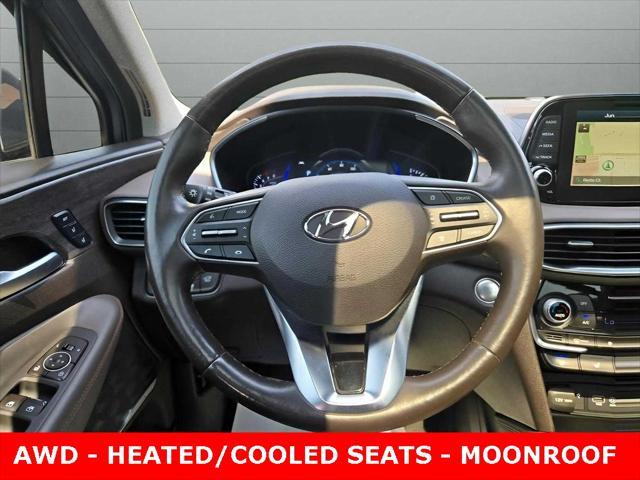 used 2020 Hyundai Santa Fe car, priced at $19,759