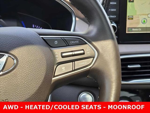 used 2020 Hyundai Santa Fe car, priced at $19,759
