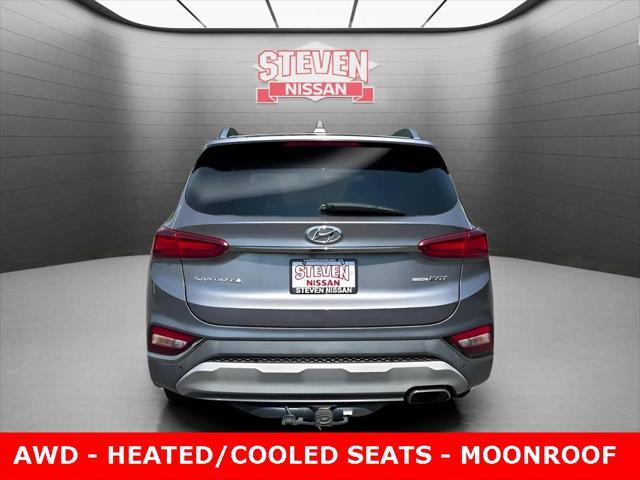 used 2020 Hyundai Santa Fe car, priced at $19,759