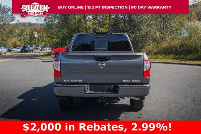 new 2024 Nissan Titan car, priced at $48,431