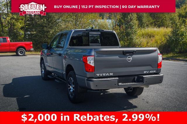 new 2024 Nissan Titan car, priced at $48,431