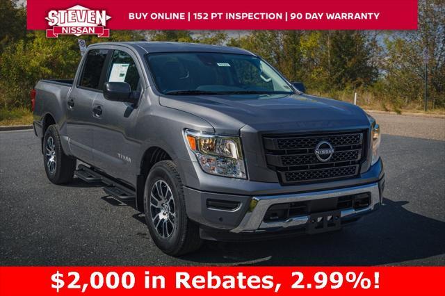 new 2024 Nissan Titan car, priced at $48,431