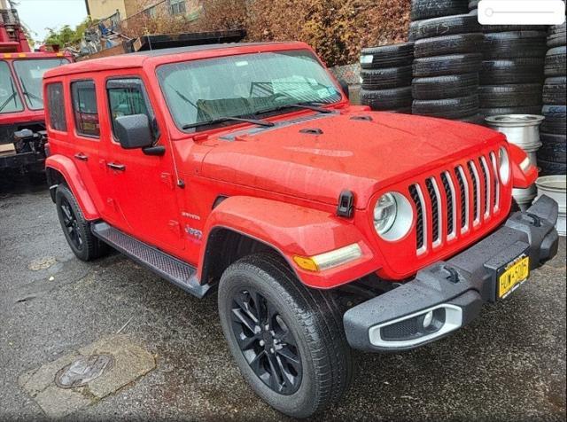 used 2021 Jeep Wrangler Unlimited 4xe car, priced at $33,329