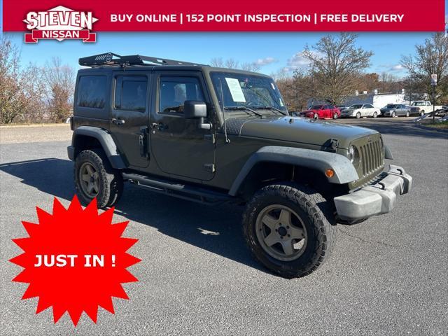 used 2015 Jeep Wrangler Unlimited car, priced at $14,709