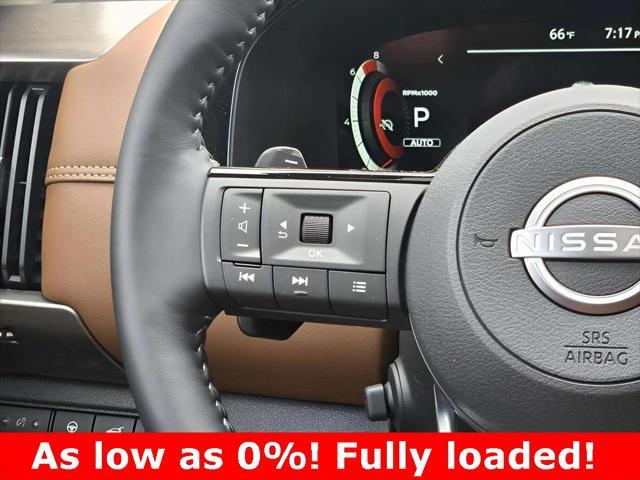 new 2025 Nissan Pathfinder car, priced at $54,485