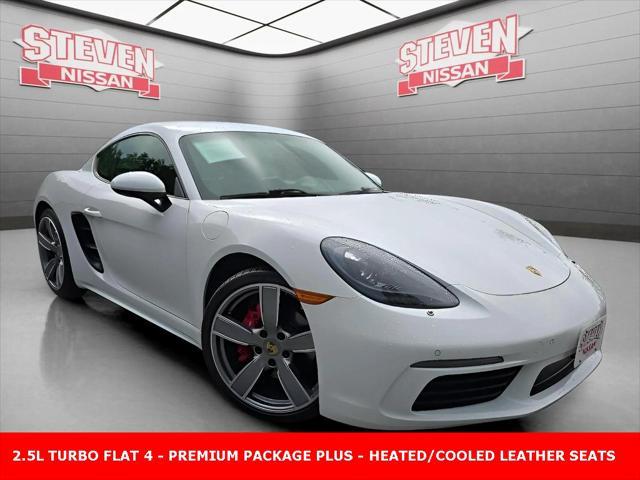 used 2018 Porsche 718 Cayman car, priced at $61,949