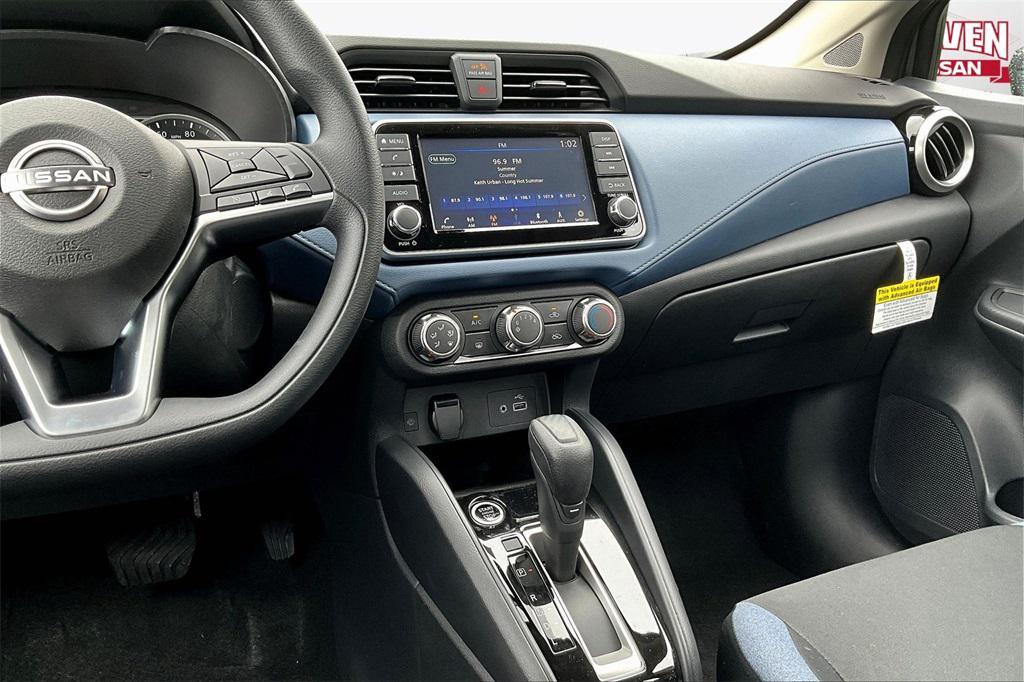 new 2025 Nissan Versa car, priced at $20,861