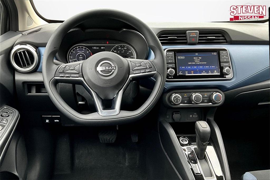 new 2025 Nissan Versa car, priced at $20,861