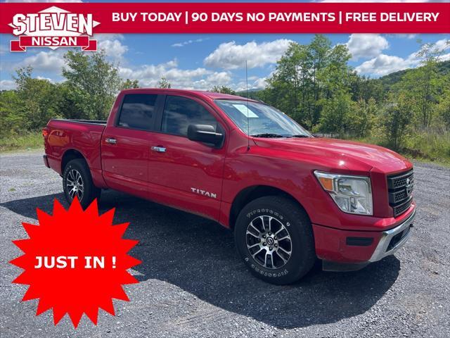 used 2021 Nissan Titan car, priced at $34,552