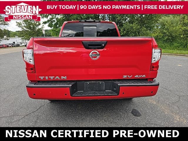 used 2021 Nissan Titan car, priced at $32,970
