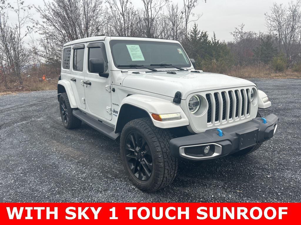 used 2022 Jeep Wrangler Unlimited 4xe car, priced at $31,199