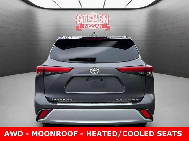 used 2020 Toyota Highlander car, priced at $35,041