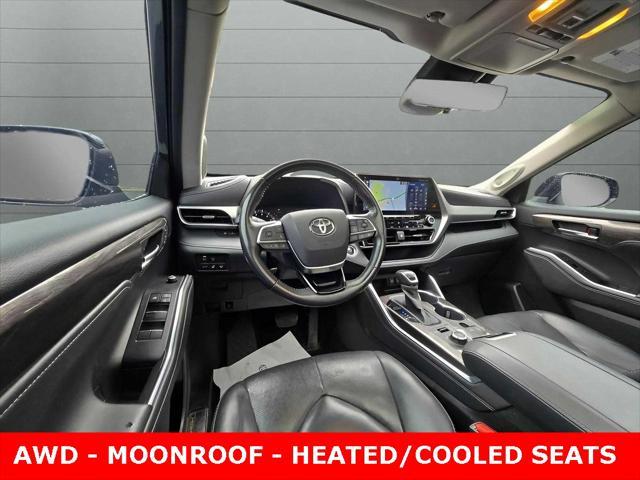 used 2020 Toyota Highlander car, priced at $35,041
